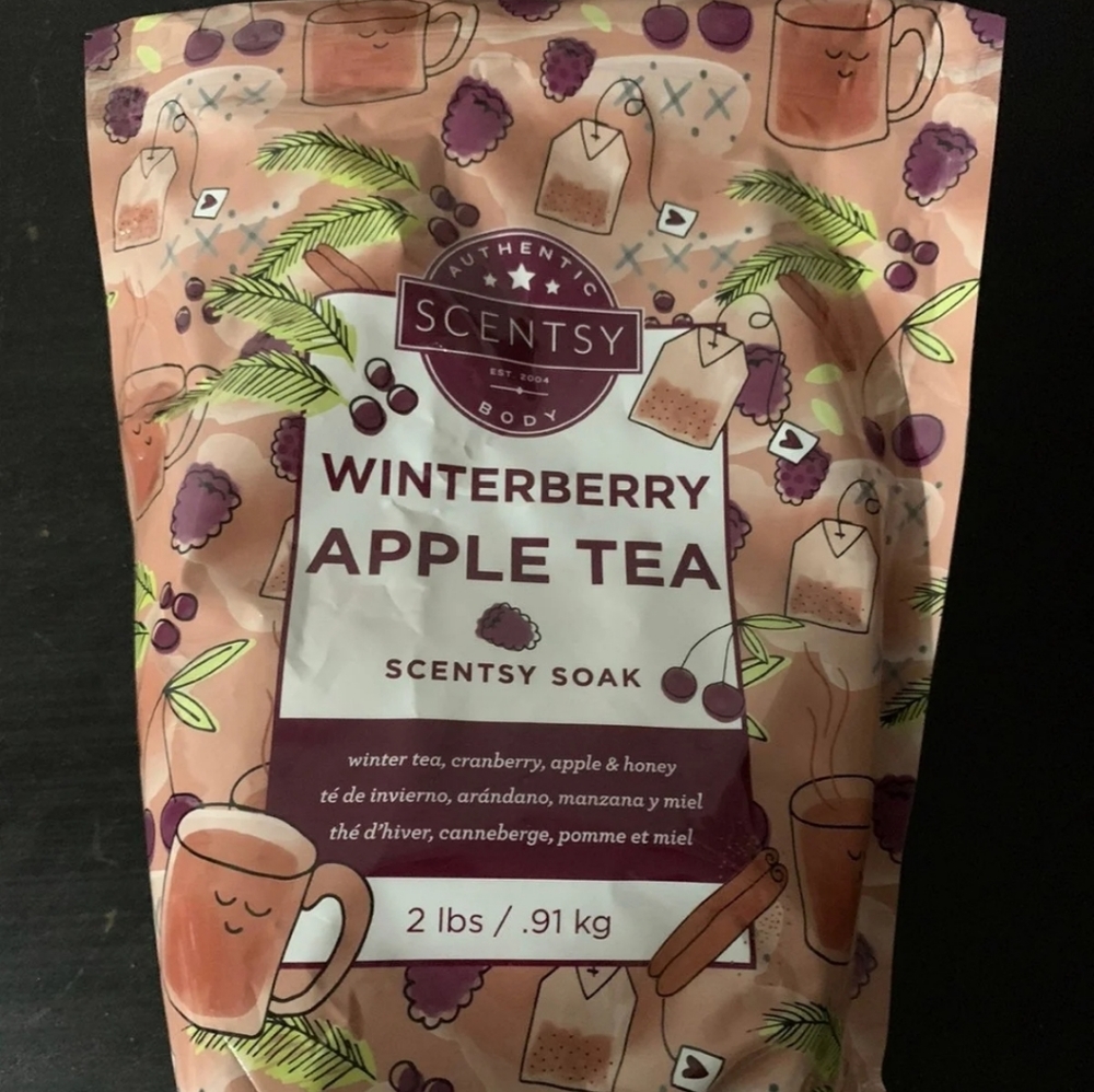 Scentsy Winterberry Apple Tea Soak